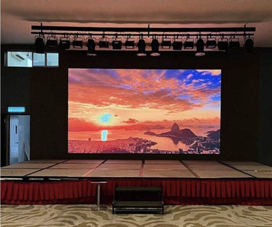 Premium LED wall rental for event venue